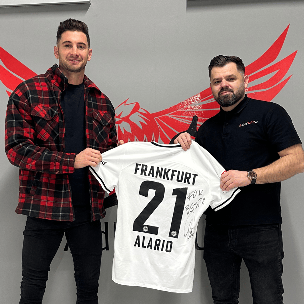 Lucas Alario im Adler Cut Salon Frankfurt